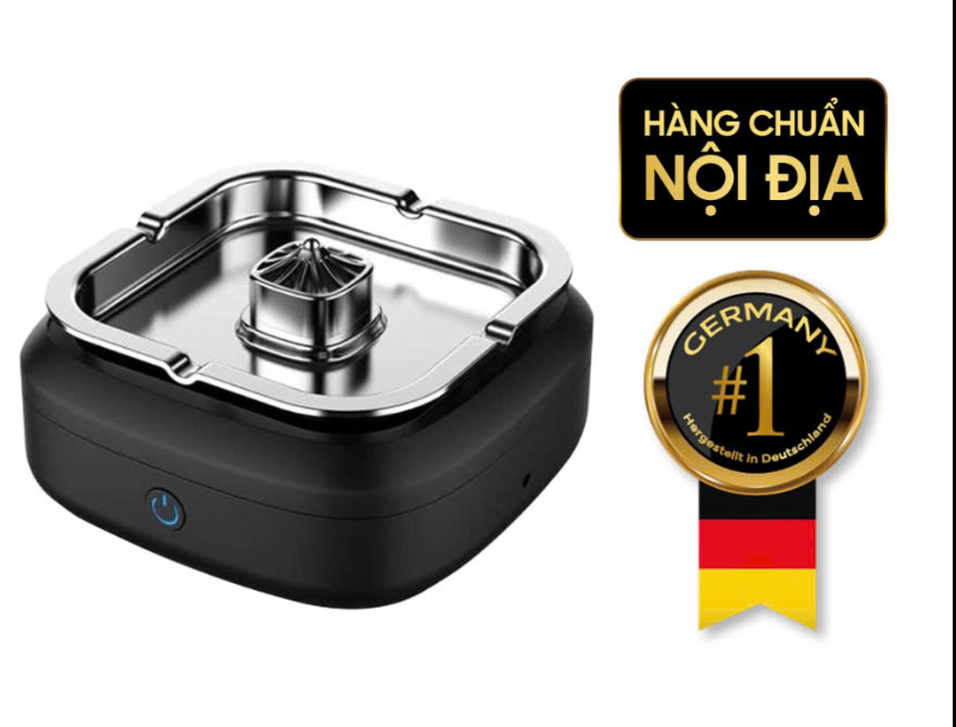Gạt tàn khử mùi tích hợp lọc không khí Ashtray Purifier nội địa Đức