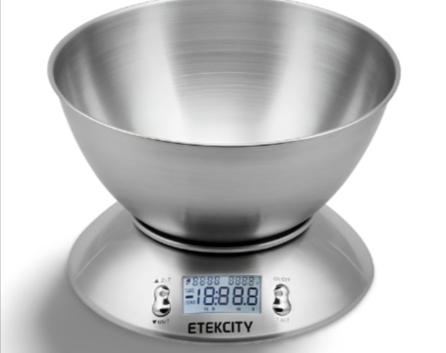 Cân nha bếp Etekcity EK4150 có khay đựng