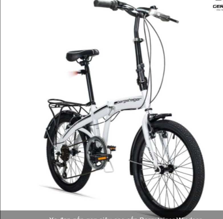 Xe đạp gấp gọn siêu cao cấp Bergsteiger Windsor