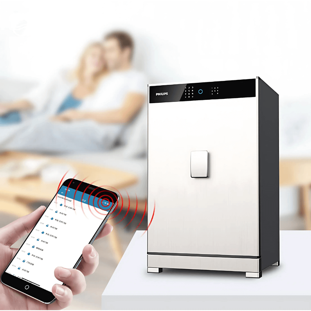Két sắt Philips SBX701-4B0 60 Kg màu xám