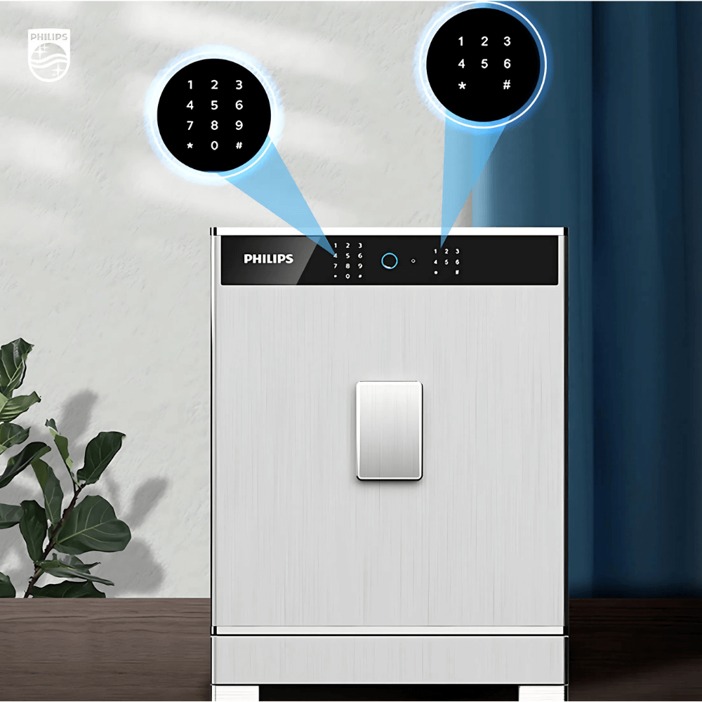 Két sắt Philips SBX701-4B0 60 Kg màu xám