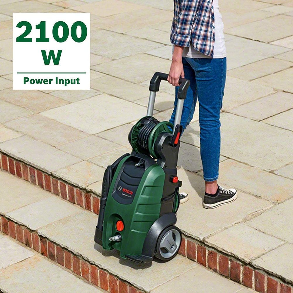 Máy phun xịt nước áp lực cao Bosch Home and Garden Hochdruckreiniger AdvancedAquatak 140 (2100 Watt, im Karton)