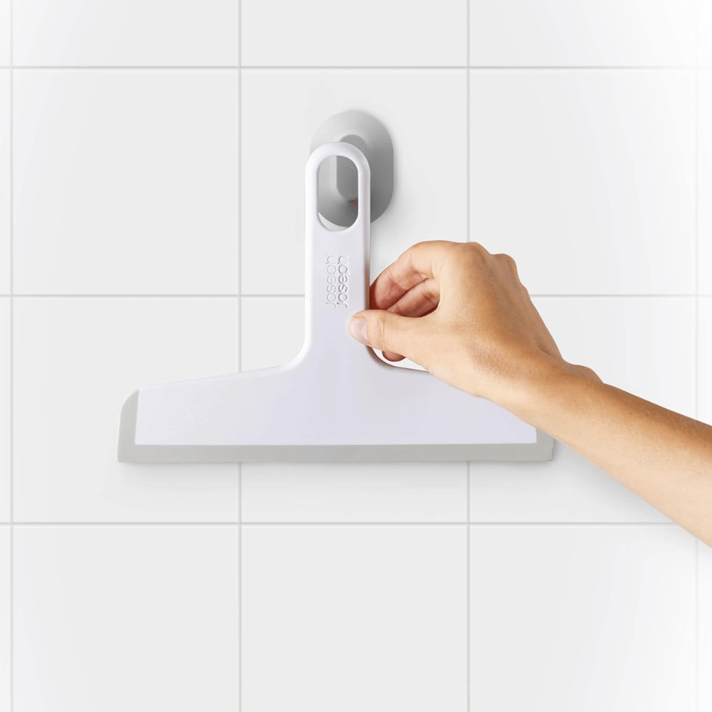 Gạt lau kính có hút gắn tường Joseph Joseph Duo (White) 70572