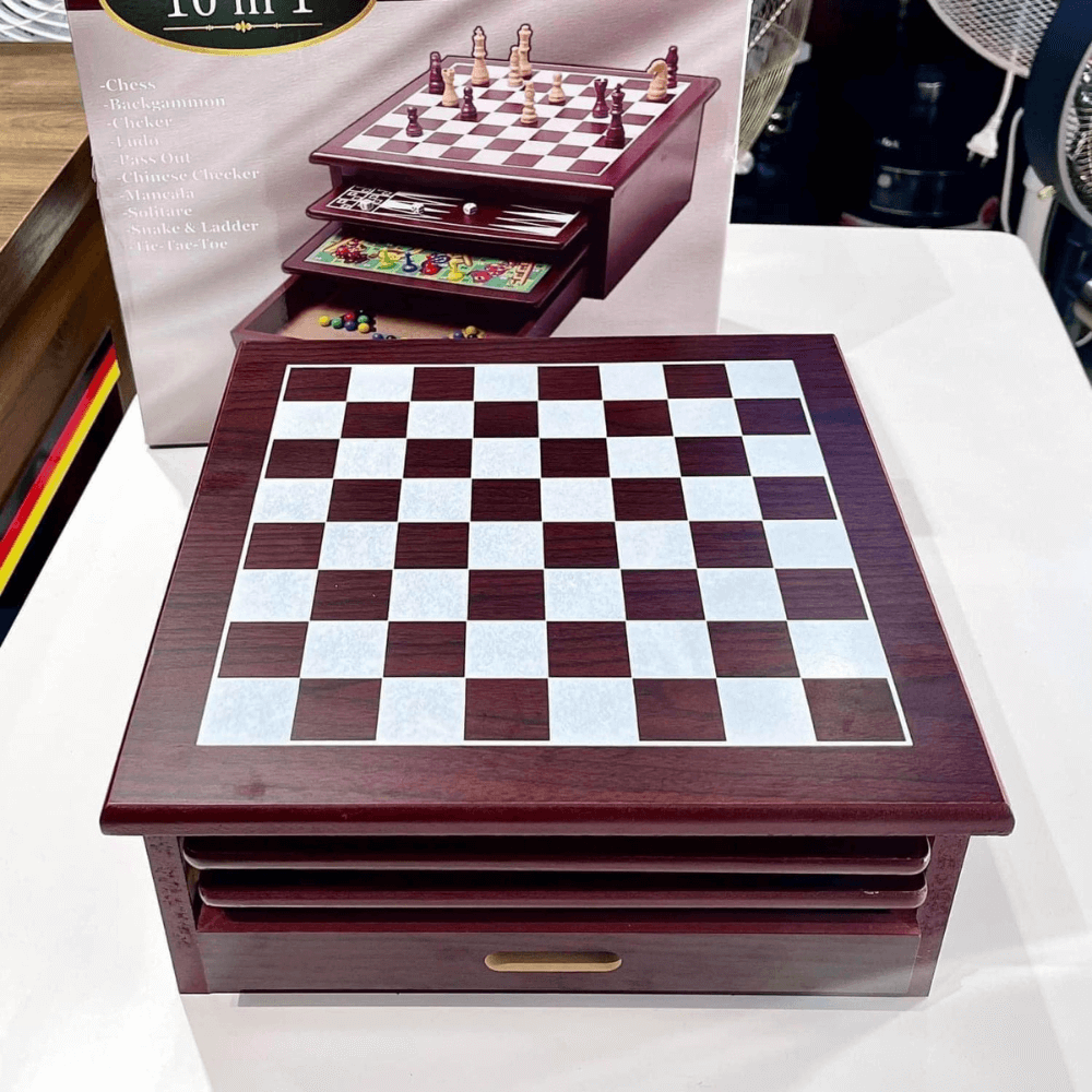 Bộ trò chơi 10in1 JEUX nội địa Đức