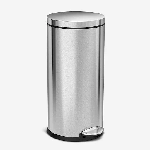 Thùng rác hình chữ nhật Simplehuman 30 lit
