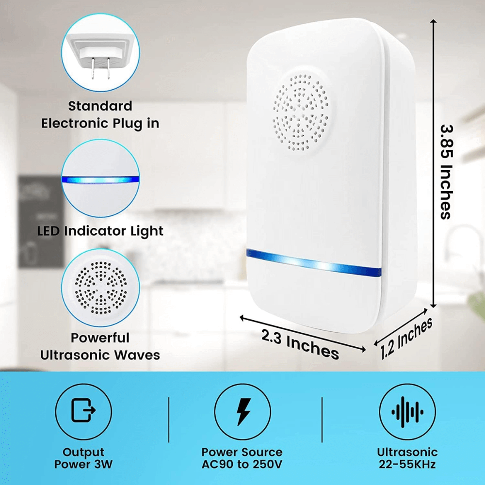 Set 6 máy đuổi muỗi cắm điện Ultrasonic