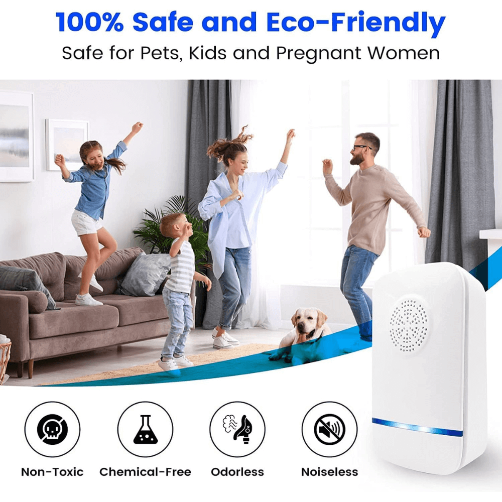 Set 6 máy đuổi muỗi cắm điện Ultrasonic