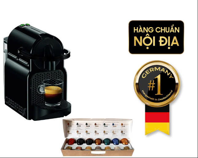 Máy pha cà phê viên nén Nespresso De'Longhi EN 80.B màu đen