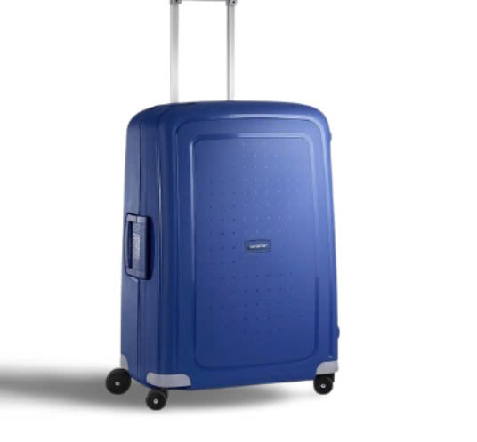 Vali Samsonite S cure size 24 (màu xanh đậm) made in EU