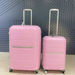 Vali Samsonite Freeform siêu bền size 28 màu hồng nội địa Đức