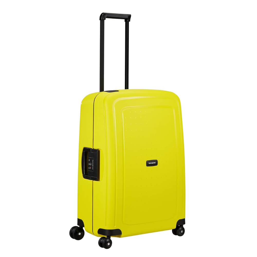 Vali Samsonite S cure size 24 màu vàng chanh made in EU