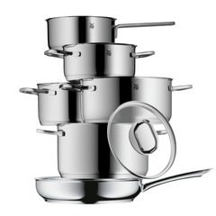 Bộ nồi WMF Inspiration 5 món kèm quánh và chảo thép 24cm