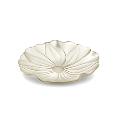 Đĩa Magnolia Pearly Ivory 37cm IVV