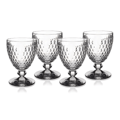 Set 4 ly pha lê VILLEROY BOCH Boston 400ml