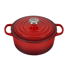 Nồi gang Le Creuset 24cm màu đỏ cherry