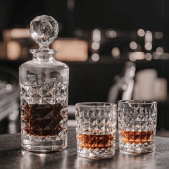 Bình đựng rượu pha lê Bohemia Diamond 700ml