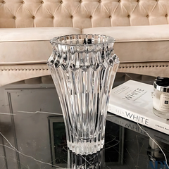 Lọ hoa Crown Jewel Rogaska 25cm màu trắng