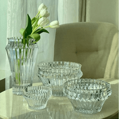 Tô Rogaska Crown Jewel 12 cm màu trắng