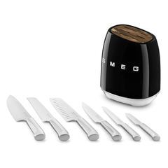 Bộ dao SMEG KBSF01BL màu đen