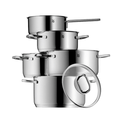 Bộ nồi WMF Inspiration 6 món kèm quánh và chảo thép 24cm
