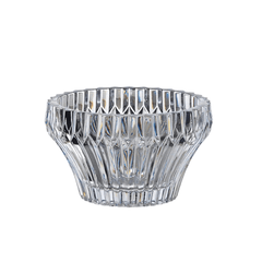 Thố Rogaska Crown Jewel 19 cm màu trắng