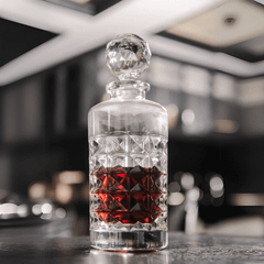 Bình đựng rượu pha lê Bohemia Diamond 700ml