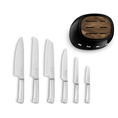 Bộ dao SMEG KBSF01BL màu đen