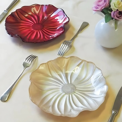 Đĩa Magnolia IVV 22cm màu trắng 5332.3