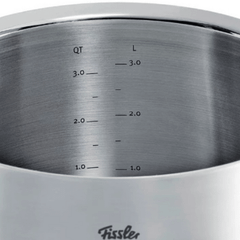 Bộ nồi Fissler Profi set 5 món vung thép kèm chảo Fissler Profi tổ ong size 24cm made in Germany