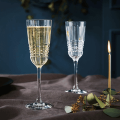Set 6 ly champagne Rendez-Vous 170ml