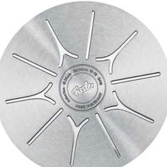 Bộ nồi Fissler Profi set 5 món vung thép kèm chảo Fissler Profi tổ ong size 24cm made in Germany