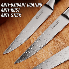 Bộ dao cắt steak 8 món cao cấp Ciwete