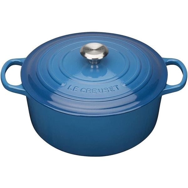 Nồi gang Le Creuset 20cm màu xanh marseille