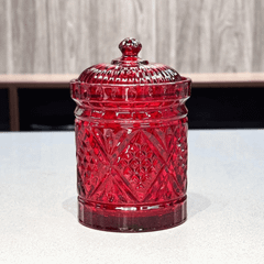 Tô pha lê Bohemia Samba 30,5 cm màu hồng đào