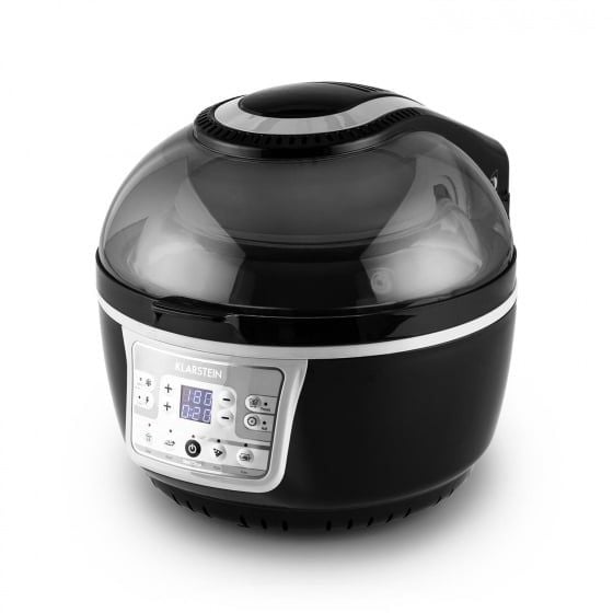 Nồi chiên không dầu Klarstein turbo đen 9L tặng bộ que xiên