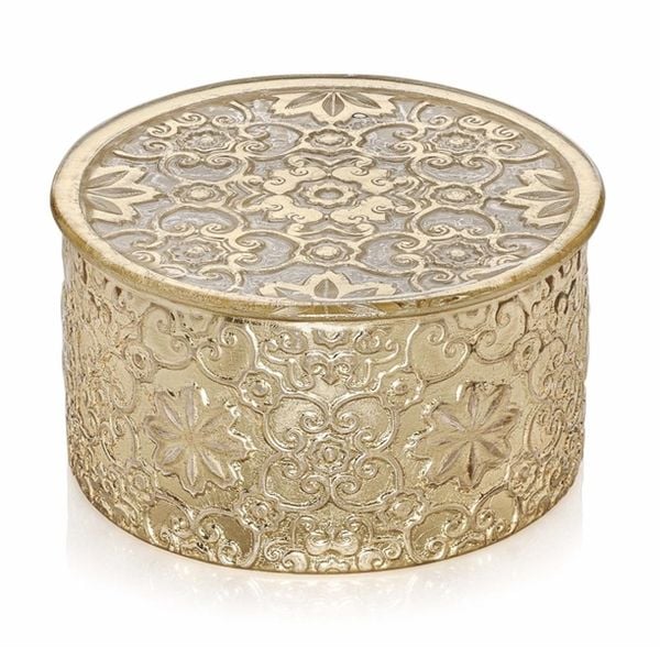 Thố Arabesque Gold Leaf 12cm IVV