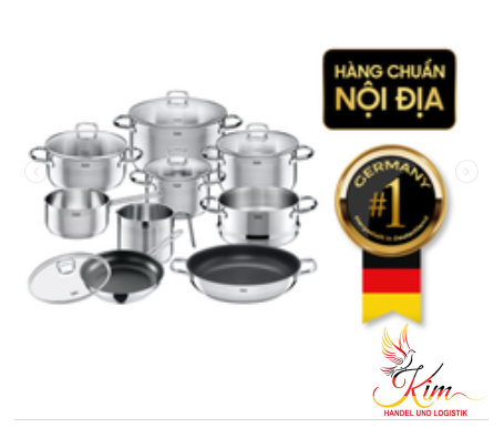 Bộ Nồi Silit Toskana 10 món kèm vung kính nội địa Đức