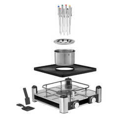 Bếp nướng điện kiêm lẩu WMF Lumero Gourmet 3in1 8 người ăn