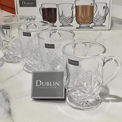 Set 4 cốc có quai Godinger Dublin