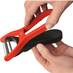 Nạo củ quả SILIT 2in1 màu đỏ đen