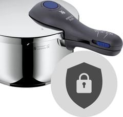Áp suất WMF perfect plus 4.5L 22 cm có xửng hấp