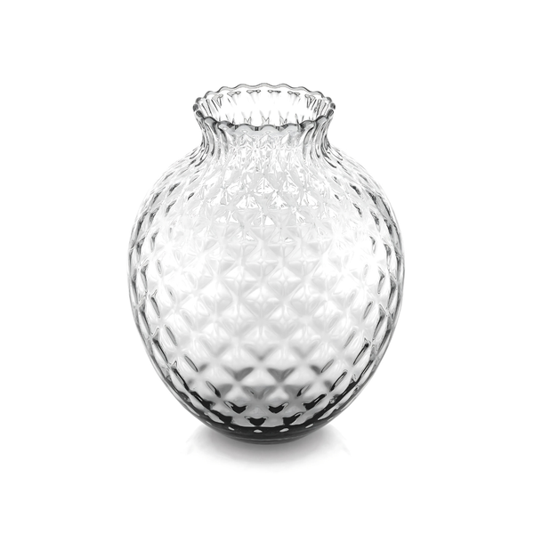 Lọ hoa Infiore trắng 25cm IVV