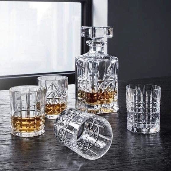 Bộ 5 bình đựng rượu whisky Nachtmann Highland