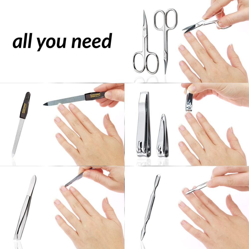 Bộ chăm sóc móng tay MarQus made in Germany màu hồng