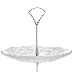 Đĩa bánh 3 tầng Diamante 35cm IVV