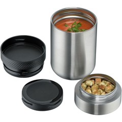 Hộp giữ nhiệt WMF 2 ngăn (500 + 200ml) + Set đũa thìa kèm hộp đựng