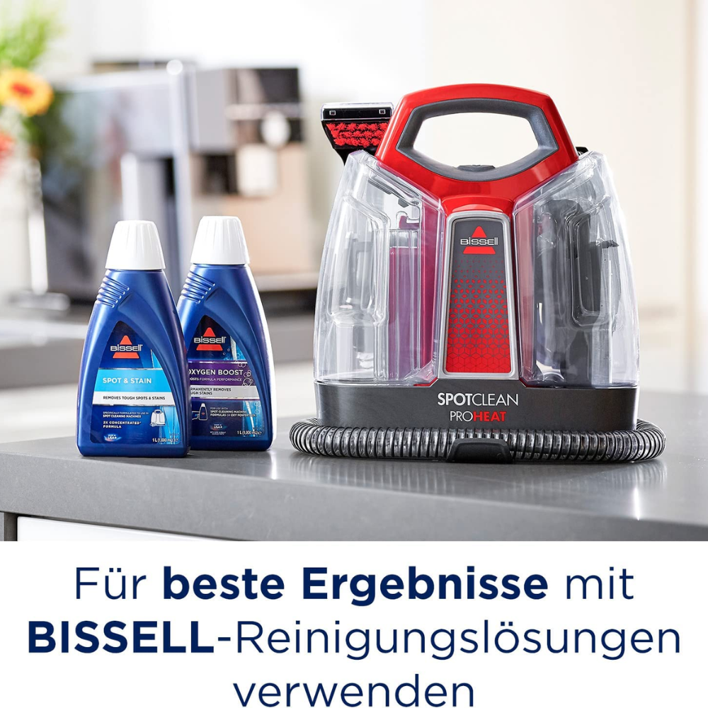 Máy giặt diệt khuẩn đệm, thảm, rèm, sofa BISSELL 36988 SpotClean ProHeat nội địa Đức
