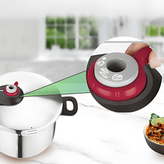 Nồi áp suất TEFAL Secure 5 Neo 6 lit núm vặn đỏ