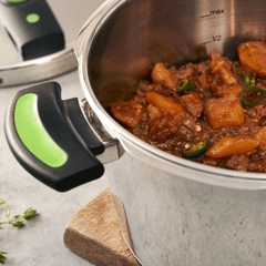 Áp suất Fissler 4,5L Vitaquick Green made in Germany kèm xửng hấp
