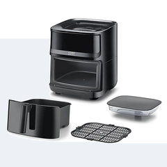 Nồi chiên không dầu kèm hấp hơi nước CASO Airfry & Steam 700 màu đen